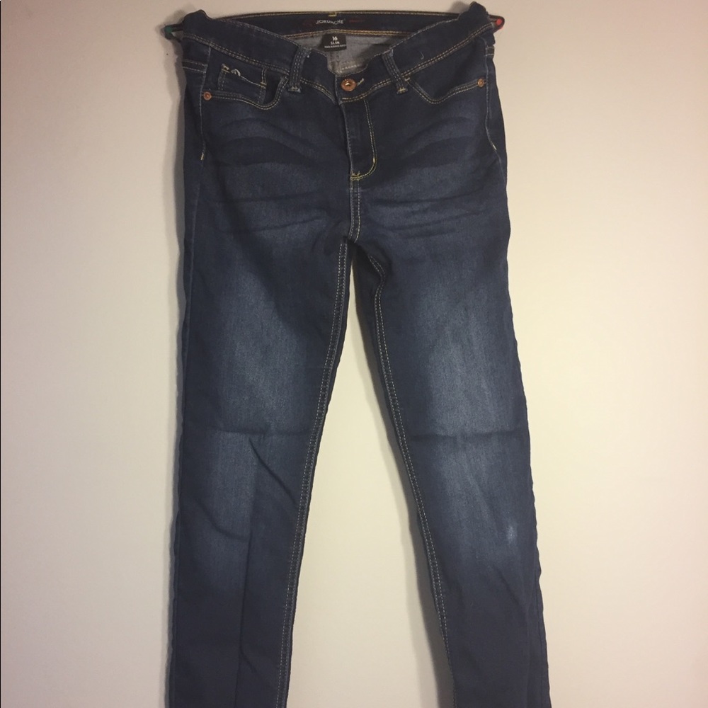 Dark jeans